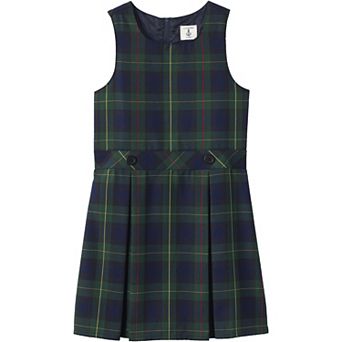 Girls 2-14 Lands' End Plaid Jumper Dress in Regular & Plus Size