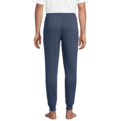 Men's Lands' End Brushed Back Joggers