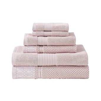 Modern Threads Astra Jacquard 6 pc Cotton Towel Set