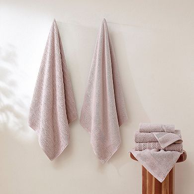 Modern Threads Otis Jacquard 6-pc. Cotton Towel Set