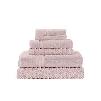 Modern Threads Otis Jacquard 6 pc Cotton Towel Set