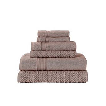 Modern Threads Otis Jacquard 6 pc Cotton Towel Set