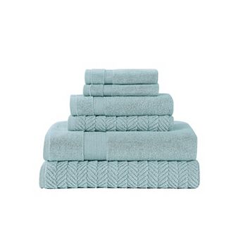 Modern Threads Otis Jacquard 6 pc Cotton Towel Set