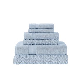 Modern Threads Otis Jacquard 6 pc Cotton Towel Set