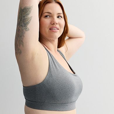Plus Size Tek Gear® Ultrastretch Medium Support Scoopneck Sports Bra