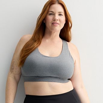 Plus Size Tek Gear® Ultrastretch Medium Support Scoopneck Sports Bra