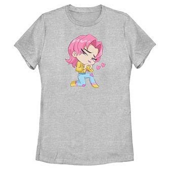 Juniors' K Pop Demon Hunters Romance Graphic Tee
