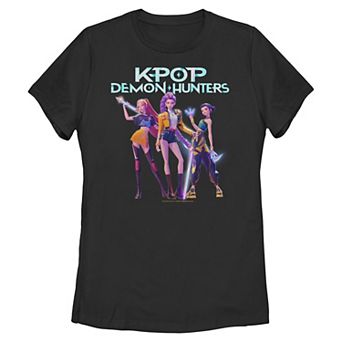 Juniors' K Pop Demon Hunters Graphic Tee