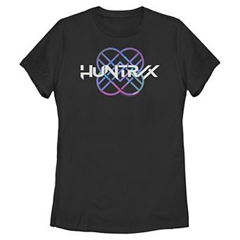 Juniors' Huntrix Logo Short Sleeve Graphic Tee