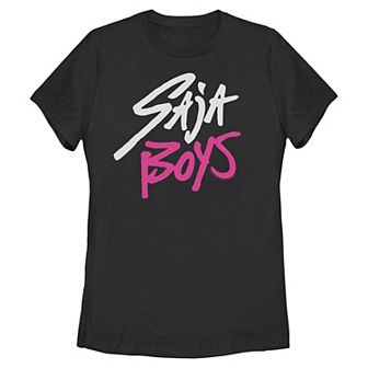 Juniors' K Pop Saja Boys Graphic Tee