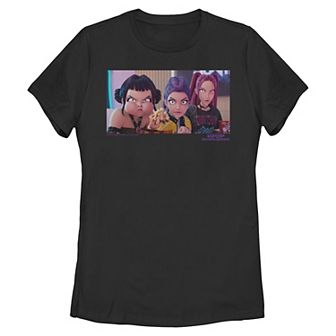 Juniors' Women's Angry K Pop Demon Hunters Graphic Tee