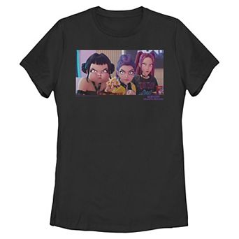 Juniors' Women's Angry K Pop Demon Hunters Graphic Tee
