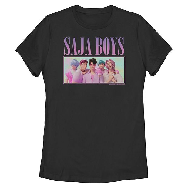 Women's K-Pop Demon Hunters Saja Boys Graphic Tee