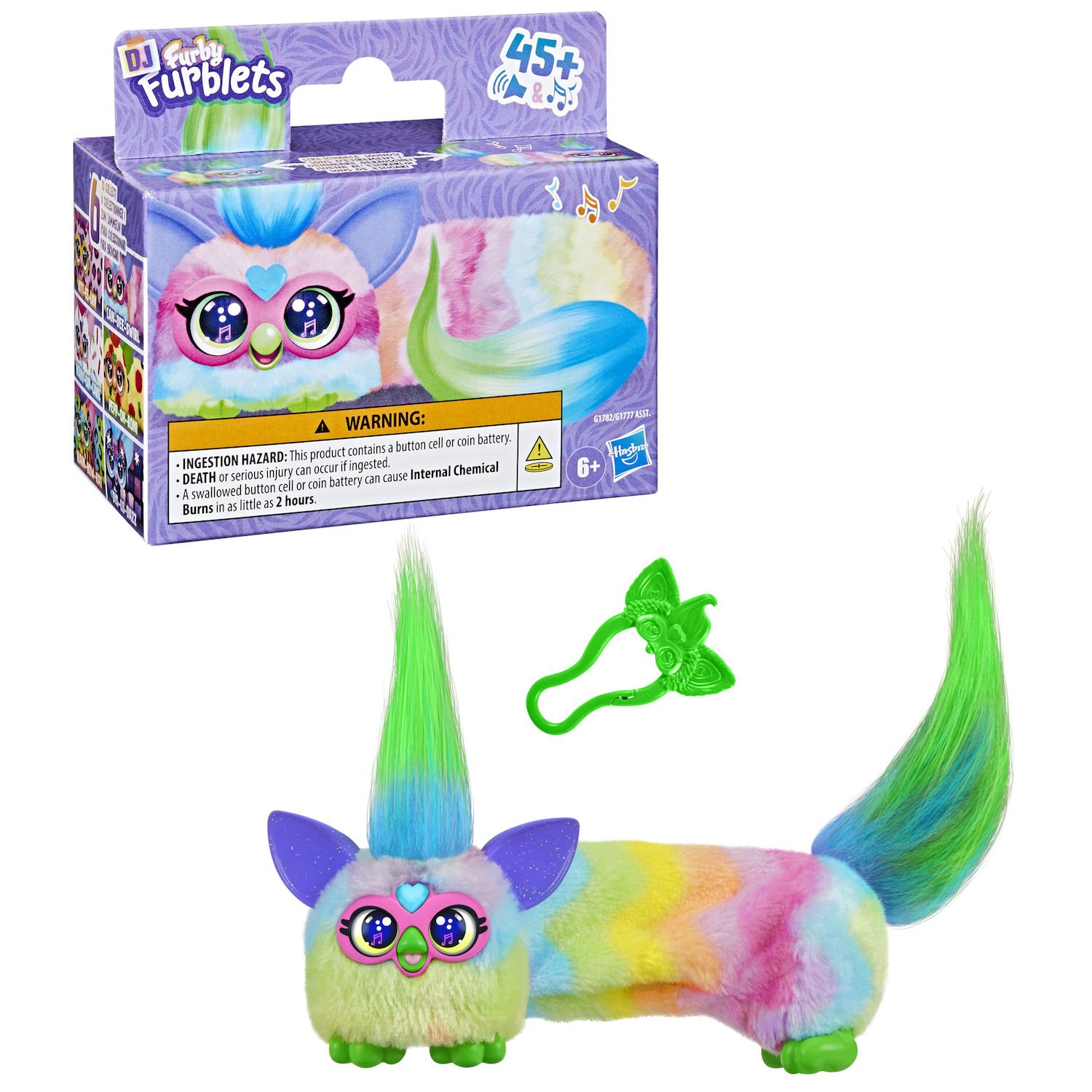 Детские мягкие игрушки Furby DJ Furblets Can-De-Swirl Interactive Toy by Hasbro