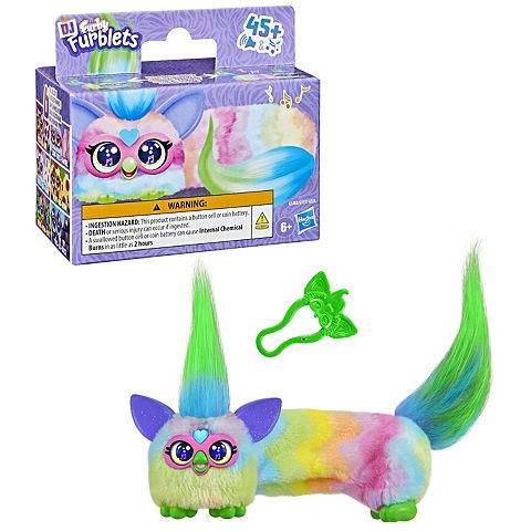 Детские мягкие игрушки Furby DJ Furblets Can-De-Swirl Interactive Toy by Hasbro