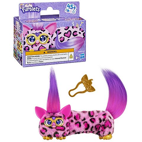 Детские мягкие игрушки Furby DJ Furblets Kitt-Ee-Luv Interactive Toy by Hasbro