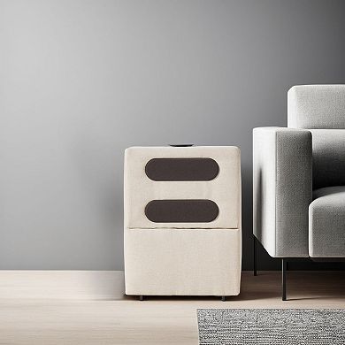 Meso Modular Console Side Table, Audio System