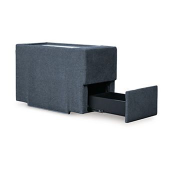 Meso Modular Console Side Table, Storage