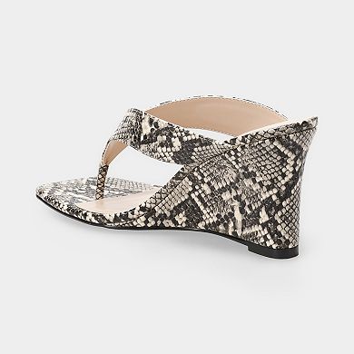 Apt. 9® JONNES Women's Wedge Thong Sandals