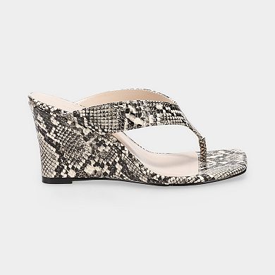 Apt. 9® JONNES Women's Wedge Thong Sandals