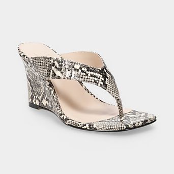 Apt. 9® JONNES Women's Wedge Thong Sandals