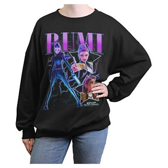 Juniors' K-Pop Demon Hunters Rumi Graphic Long Sleeve Fleece