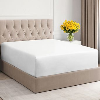 Cotton Fitted Sheet 18" - 24" Inch Extra Deep Pocket 400 Thread Count