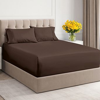 4 pc Extra Deep Pocket Microfiber Sheet Set