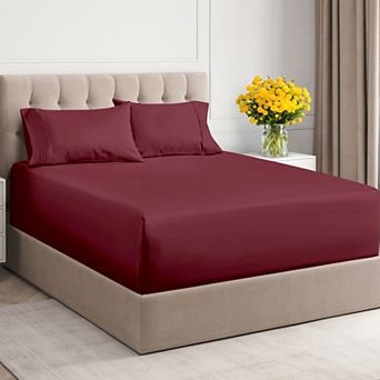 4 pc Extra Deep Pocket Microfiber Sheet Set
