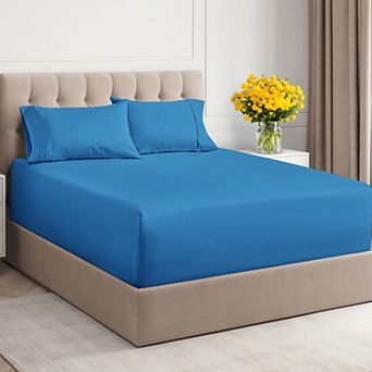 4 pc Extra Deep Pocket Microfiber Sheet Set