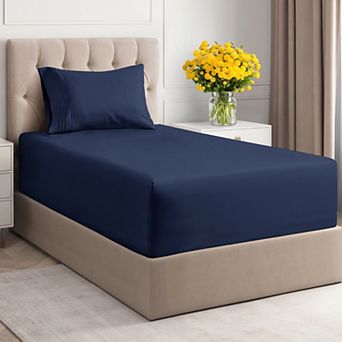 4 pc Extra Deep Pocket Microfiber Sheet Set