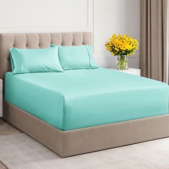 4 pc Extra Deep Pocket Microfiber Sheet Set