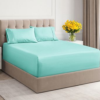 4 pc Extra Deep Pocket Microfiber Sheet Set