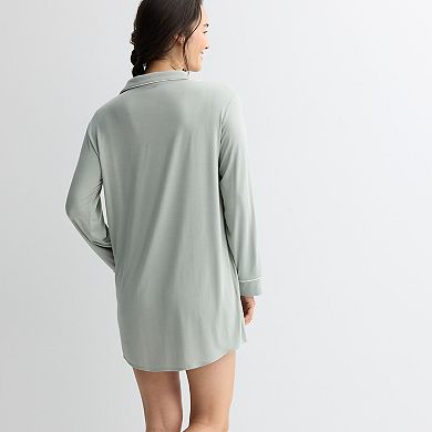 Women's Sonoma Goods For Life® Notch Sleep Shirt