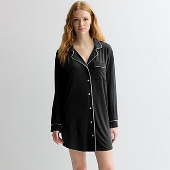 Women's Sonoma Goods For Life® Notch Sleep Shirt