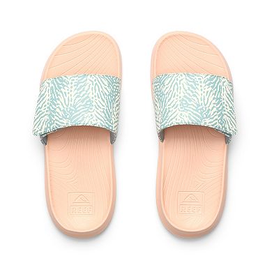 REEF Salty Slide Girls Slip-On Comfort Sandals