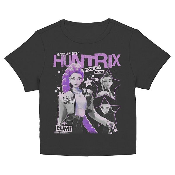 Juniors' K Pop Rumi Graphic Baby Tee