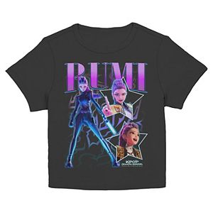 Juniors' K Pop Rumi Graphic Baby Tee