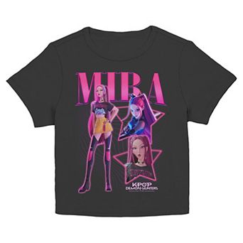 Juniors' K Pop Demon Hunters Mira Graphic Baby Tee
