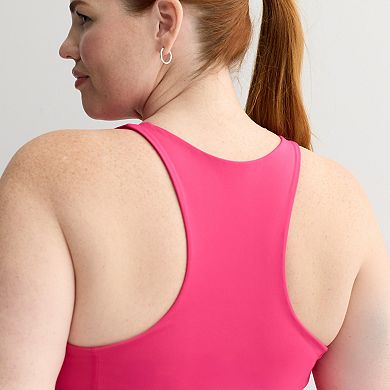 Plus Size Tek Gear® Ultrastretch Tank Top with Built-In Bra