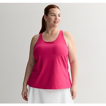 Plus Size Tek Gear® Ultrastretch Tank Top with Built-In Bra