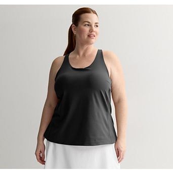 Plus Size Tek Gear® Ultrastretch Tank Top with Built-In Bra