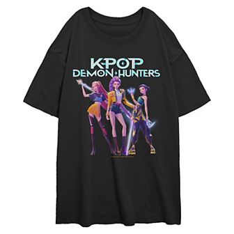 Juniors' K Pop Demon Hunters Graphic Tee