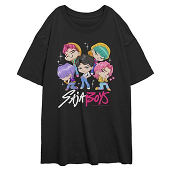Juniors' K Pop Saja Boys Graphic Tee