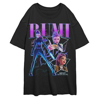 Juniors' KPOP Demon Hunters Rumi Graphic Tee