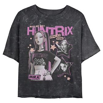 Juniors' Demon Hunters Mira Graphic Crop Top