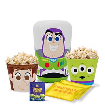 Poppowls Disney / Pixar's Toy Story Buzz Lightyear, Woody & Alien Popcorn Bowl Set
