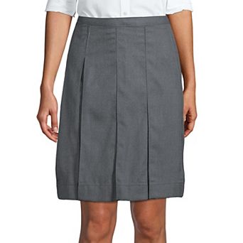 Women's Lands' End Box Pleat Skirt