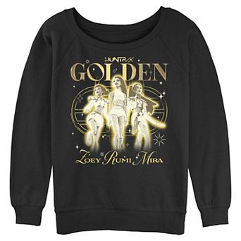 Juniors' Demon Hunters Golden Trio Graphic Pullover