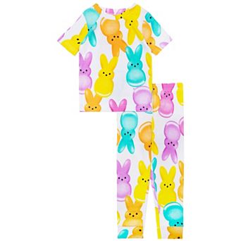 Kids 4-10 Peeps Sweet Peeps 2 pc Pajama Top & Pajama Bottoms Set